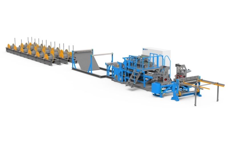 貨架擱層網焊接生產線GWC1000ZG-01