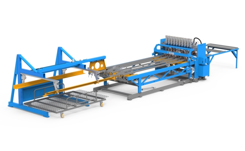 倉儲籠&線纜橋架網焊接生產線