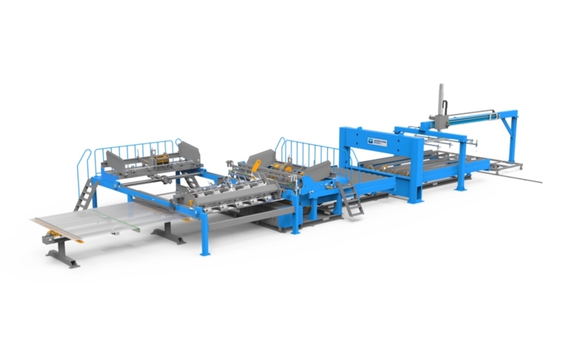 全自動圍欄網焊接生產線GWC2500CH-01